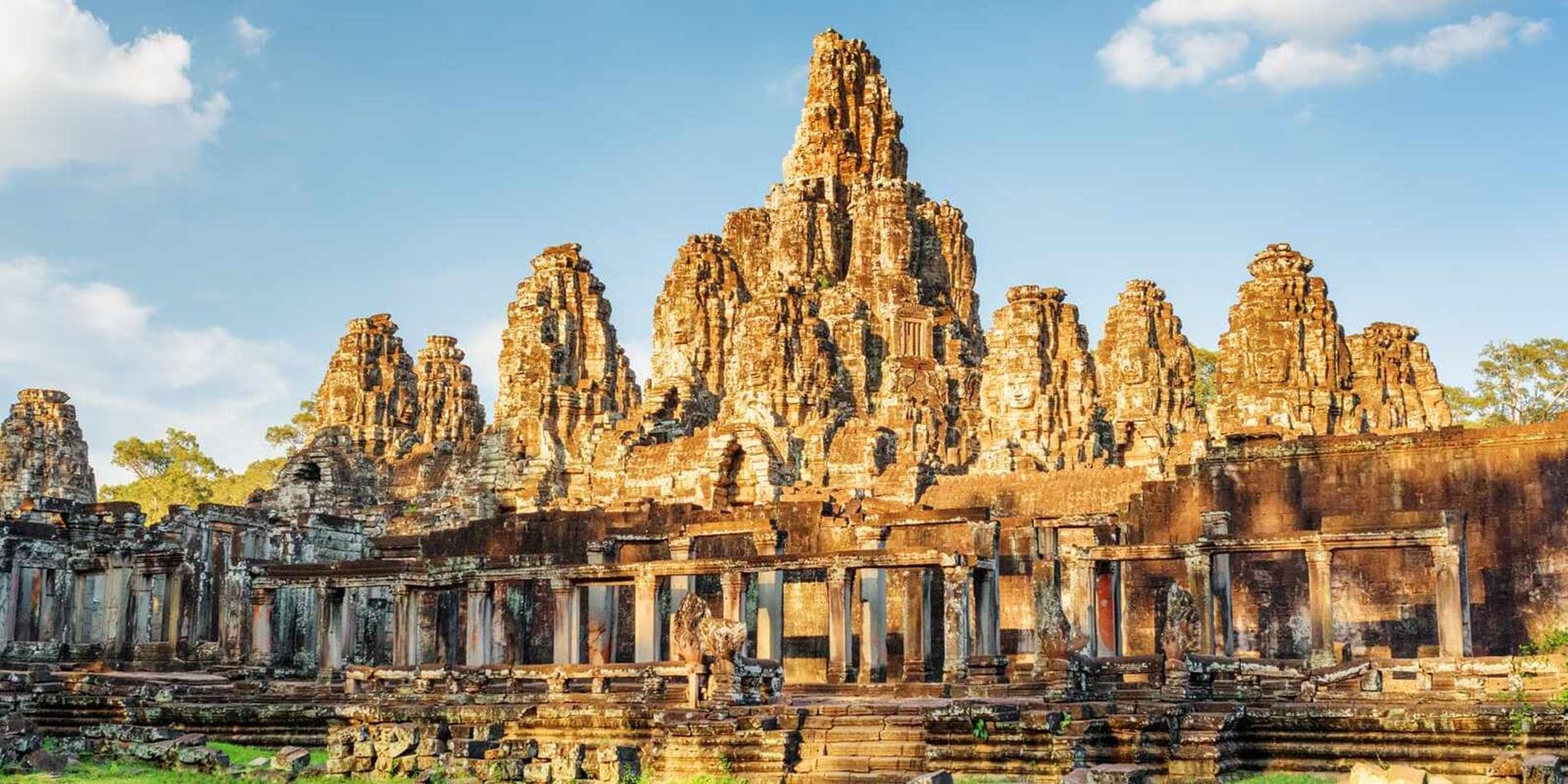 Angkor Thom Bayon Temple, Cambodia