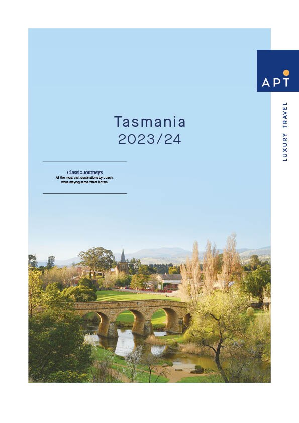 APT Brochure for Tasmania Classic Journeys Australia 2023 2024